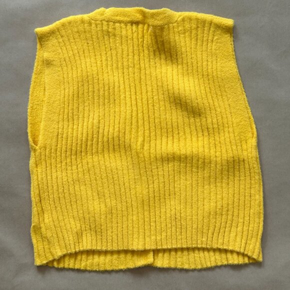 Art Class Sunny Yellow Sweater Vest | L - Picture 4 of 4